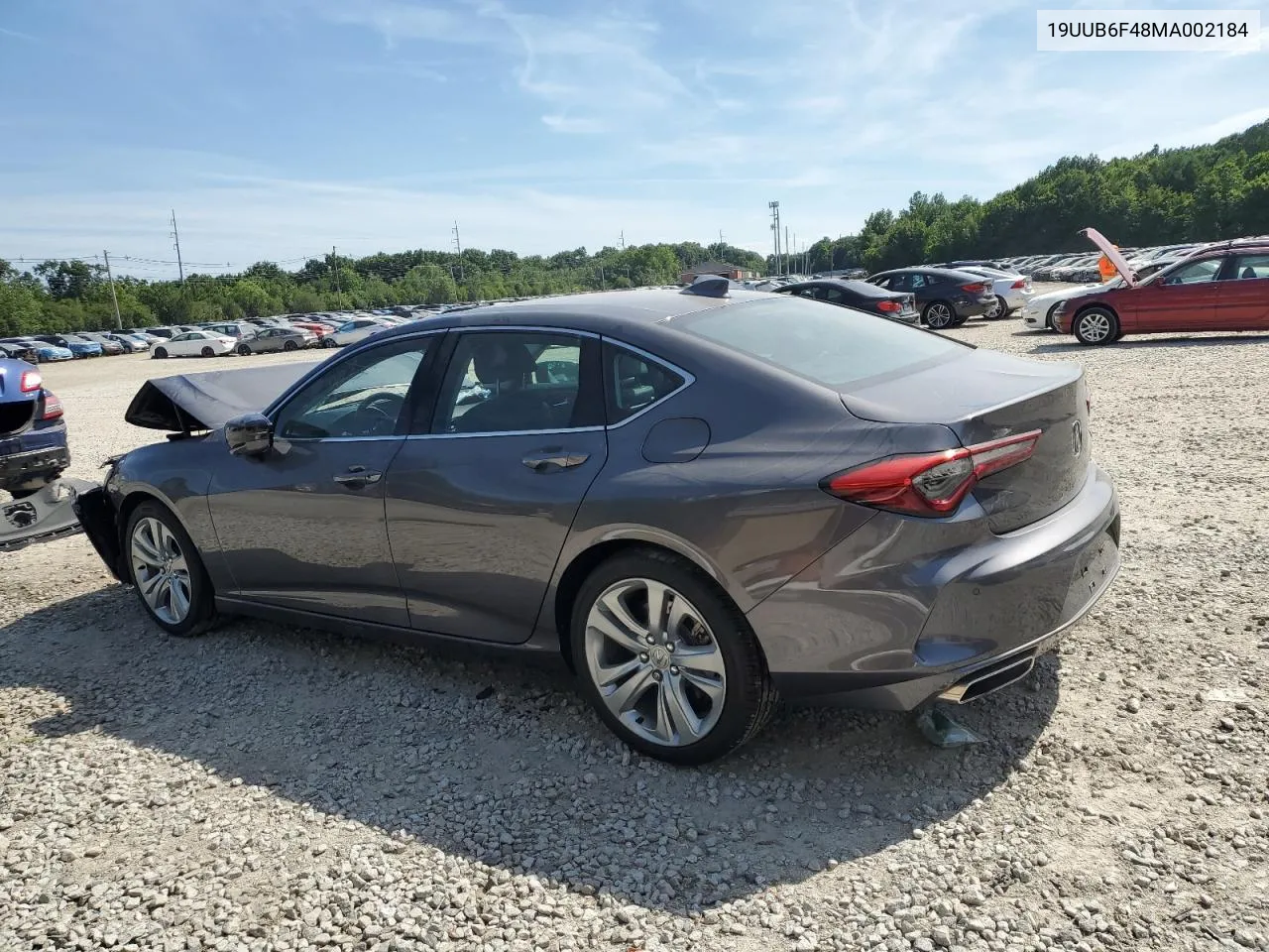 19UUB6F48MA002184 2021 Acura Tlx Technology