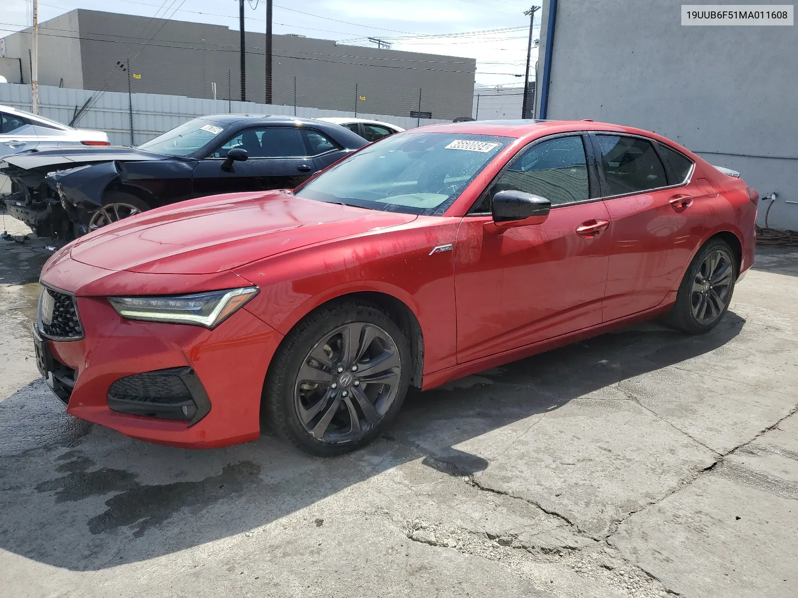 19UUB6F51MA011608 2021 Acura Tlx Tech A