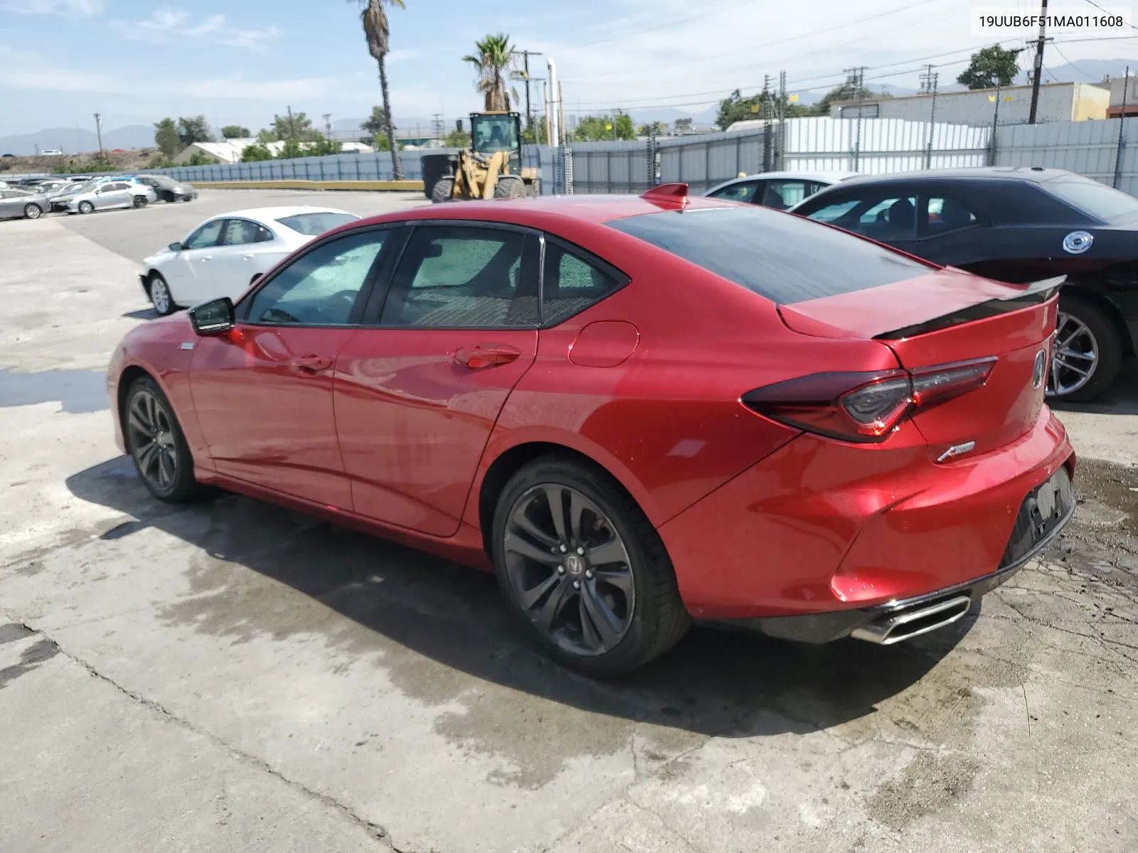 19UUB6F51MA011608 2021 Acura Tlx Tech A