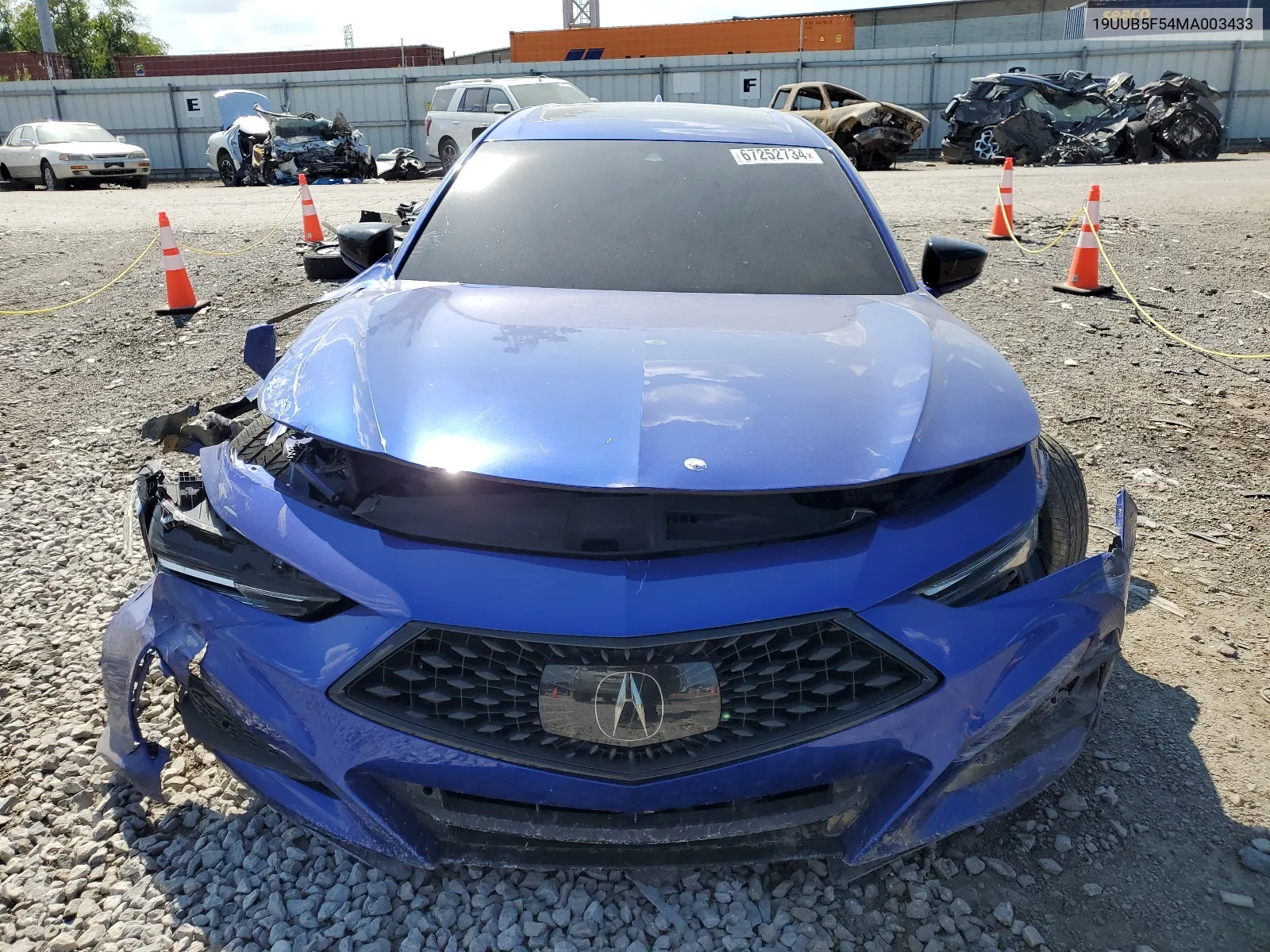 19UUB5F54MA003433 2021 Acura Tlx Tech A