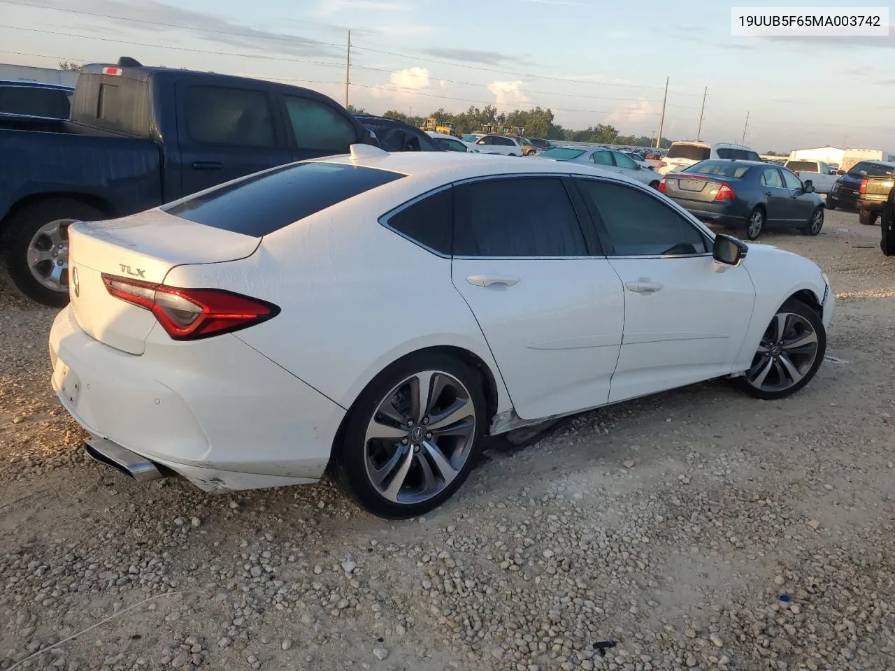 19UUB5F65MA003742 2021 Acura Tlx Advance