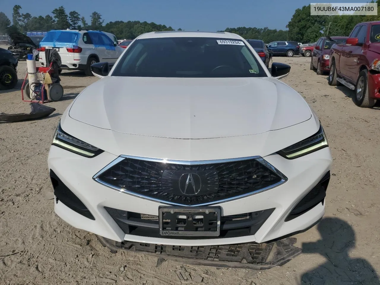 19UUB6F43MA007180 2021 Acura Tlx Technology