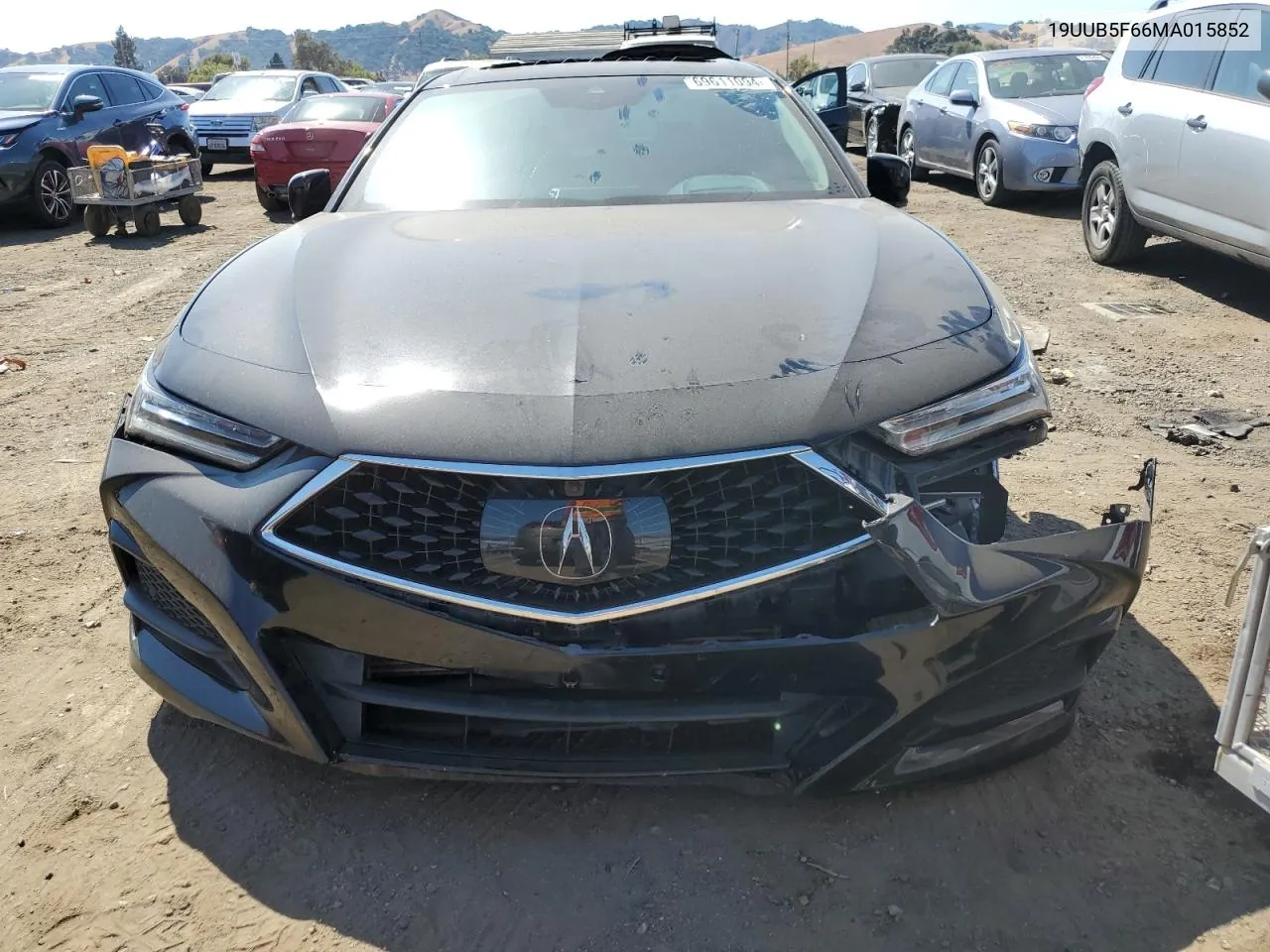 19UUB5F66MA015852 2021 Acura Tlx Advance