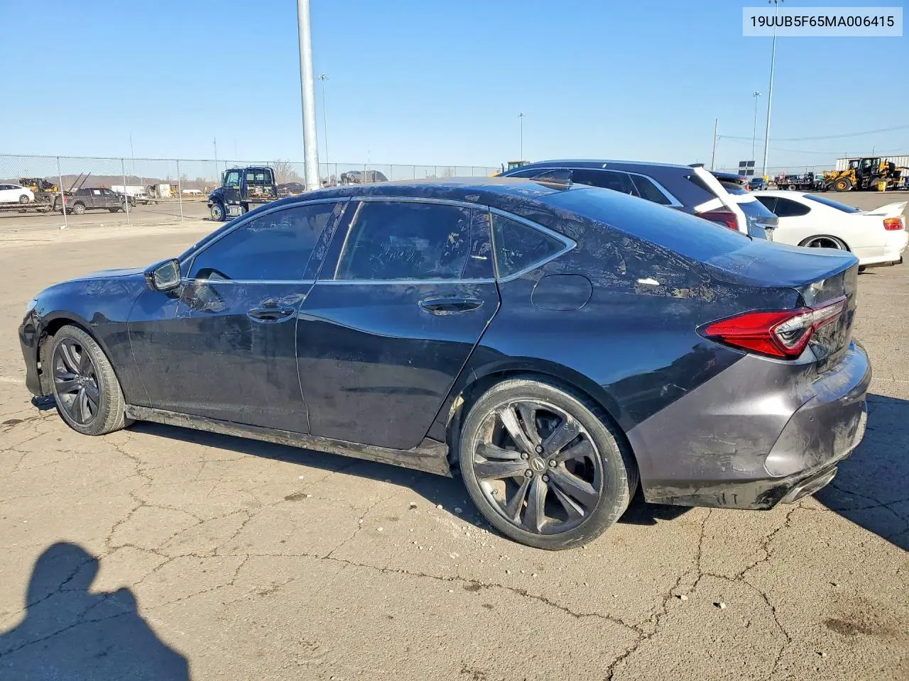 19UUB5F65MA006415 2021 Acura Tlx Advance