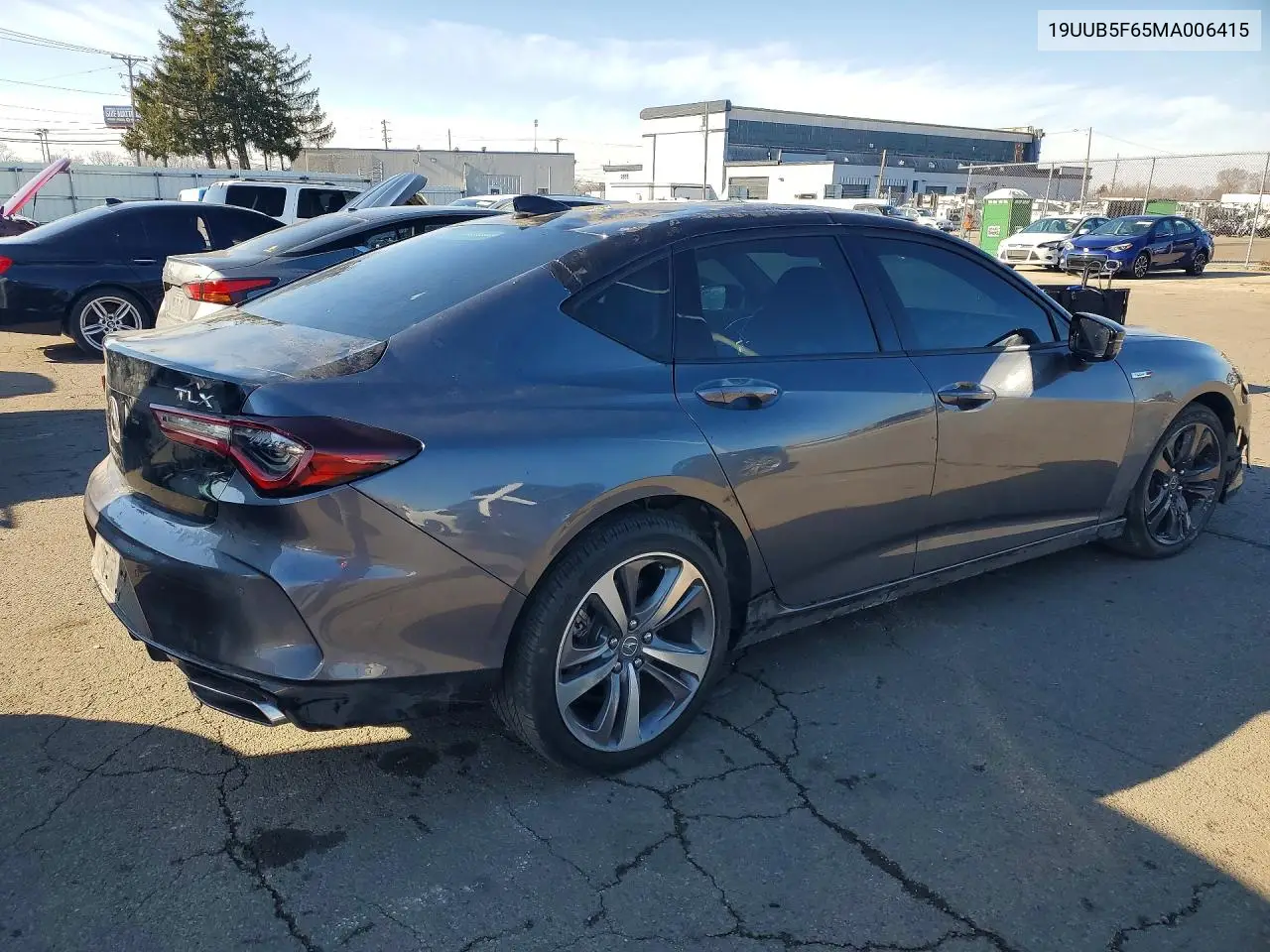 19UUB5F65MA006415 2021 Acura Tlx Advance