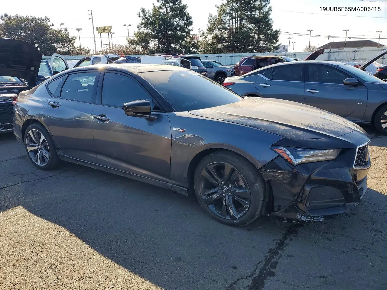 19UUB5F65MA006415 2021 Acura Tlx Advance