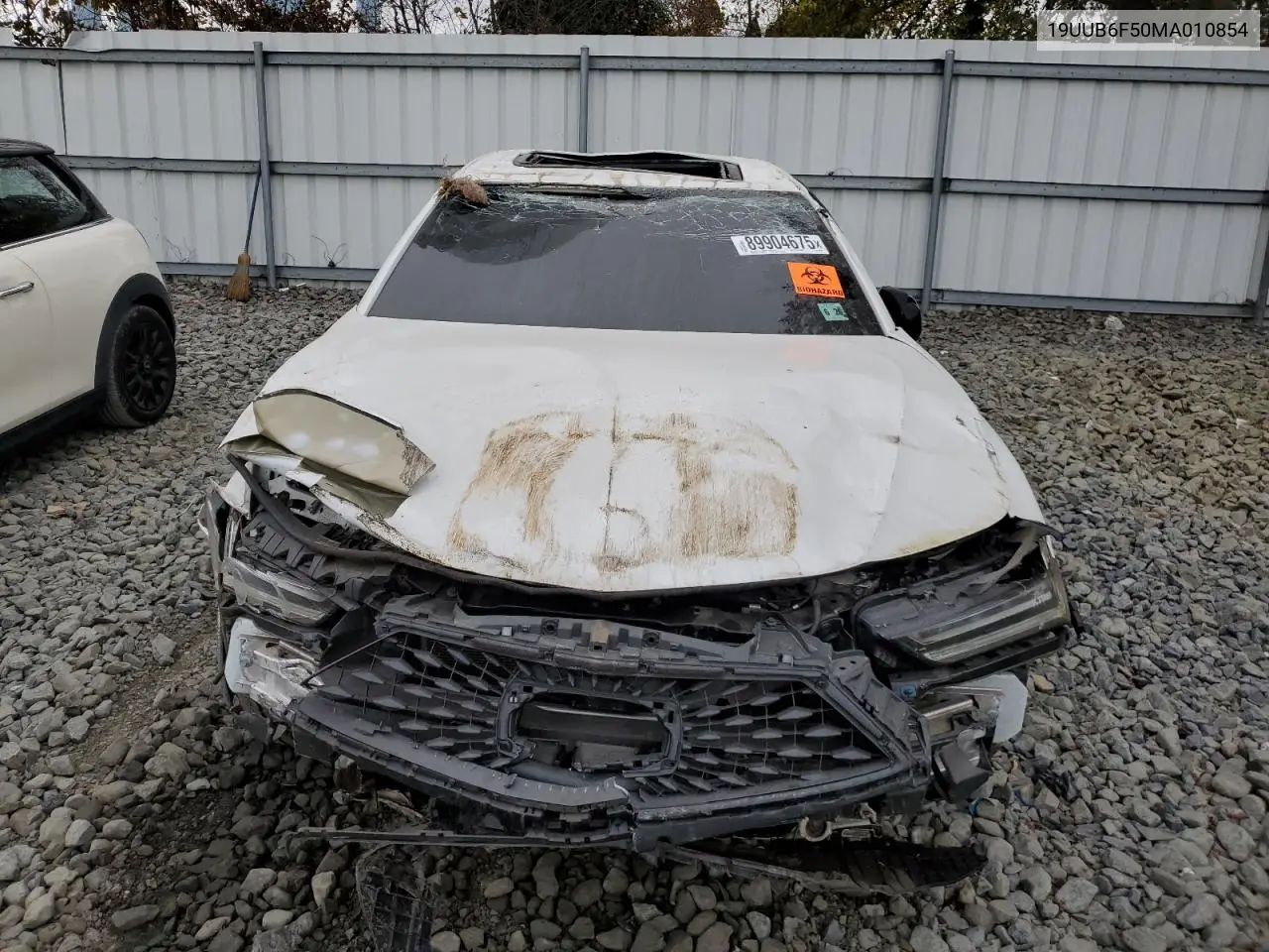 19UUB6F50MA010854 2021 Acura Tlx Tech A