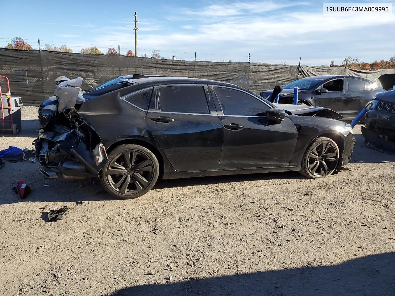 19UUB6F43MA009995 2021 Acura Tlx Technology