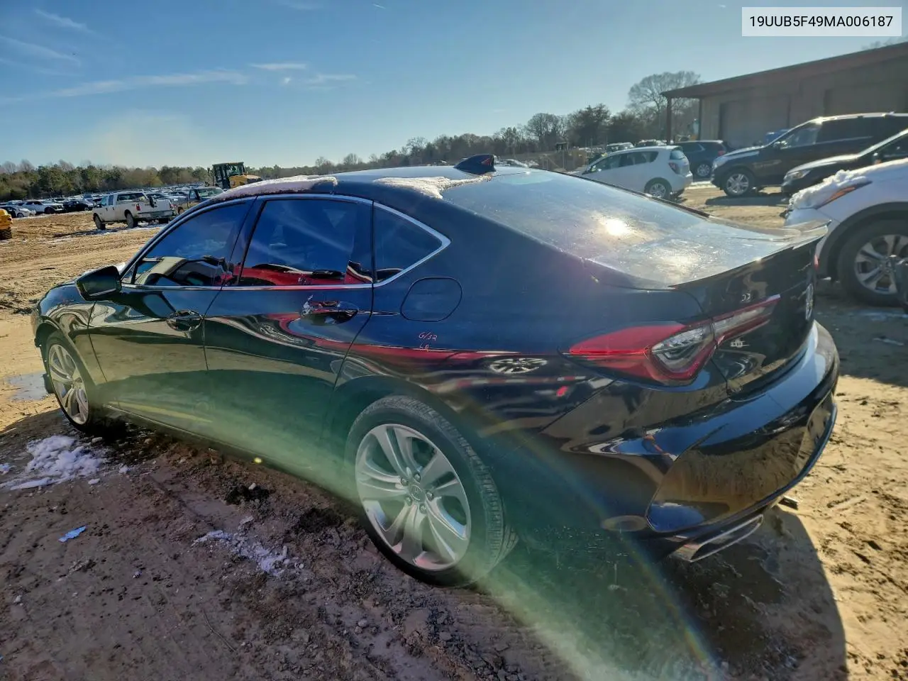 19UUB5F49MA006187 2021 Acura Tlx Technology