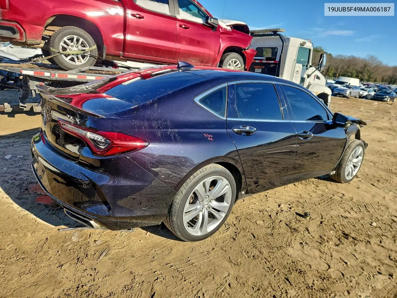 19UUB5F49MA006187 2021 Acura Tlx Technology
