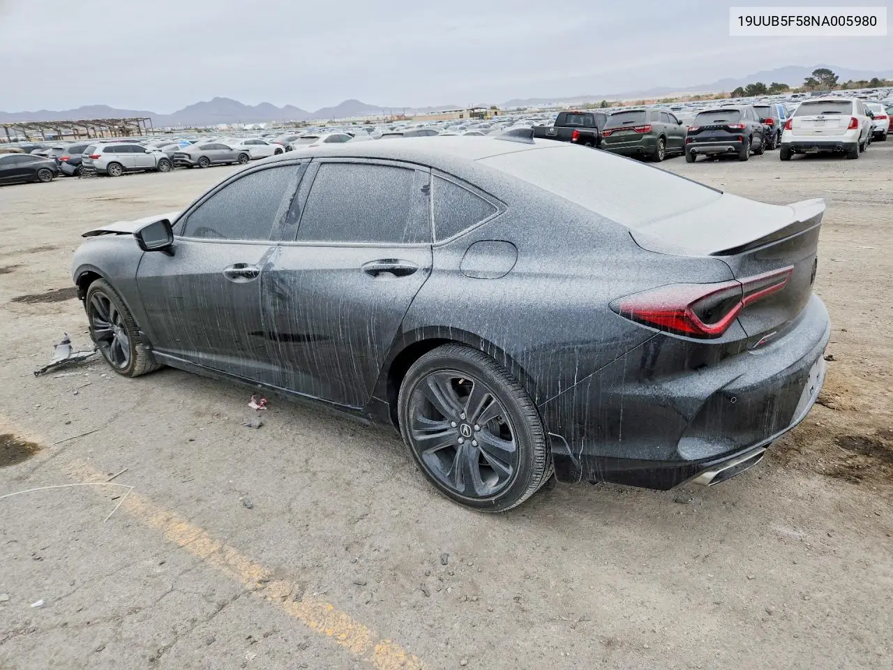 19UUB5F58NA005980 2022 Acura Tlx Tech A