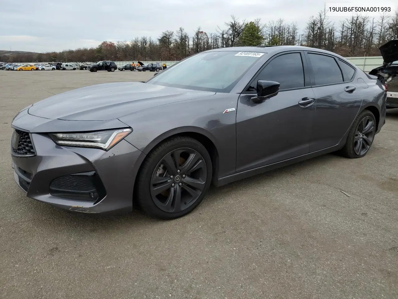 19UUB6F50NA001993 2022 Acura Tlx Tech A