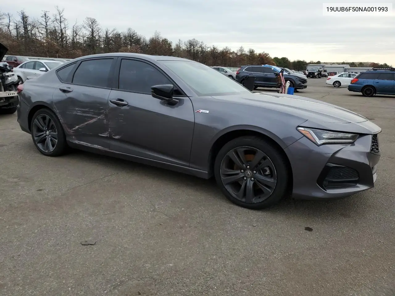 19UUB6F50NA001993 2022 Acura Tlx Tech A