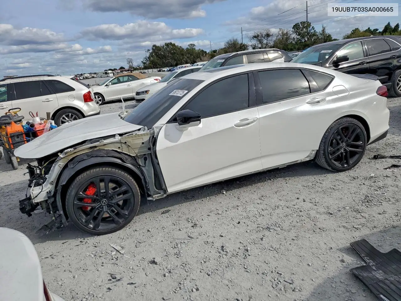 19UUB7F03SA000665 2025 Acura Tlx Type S