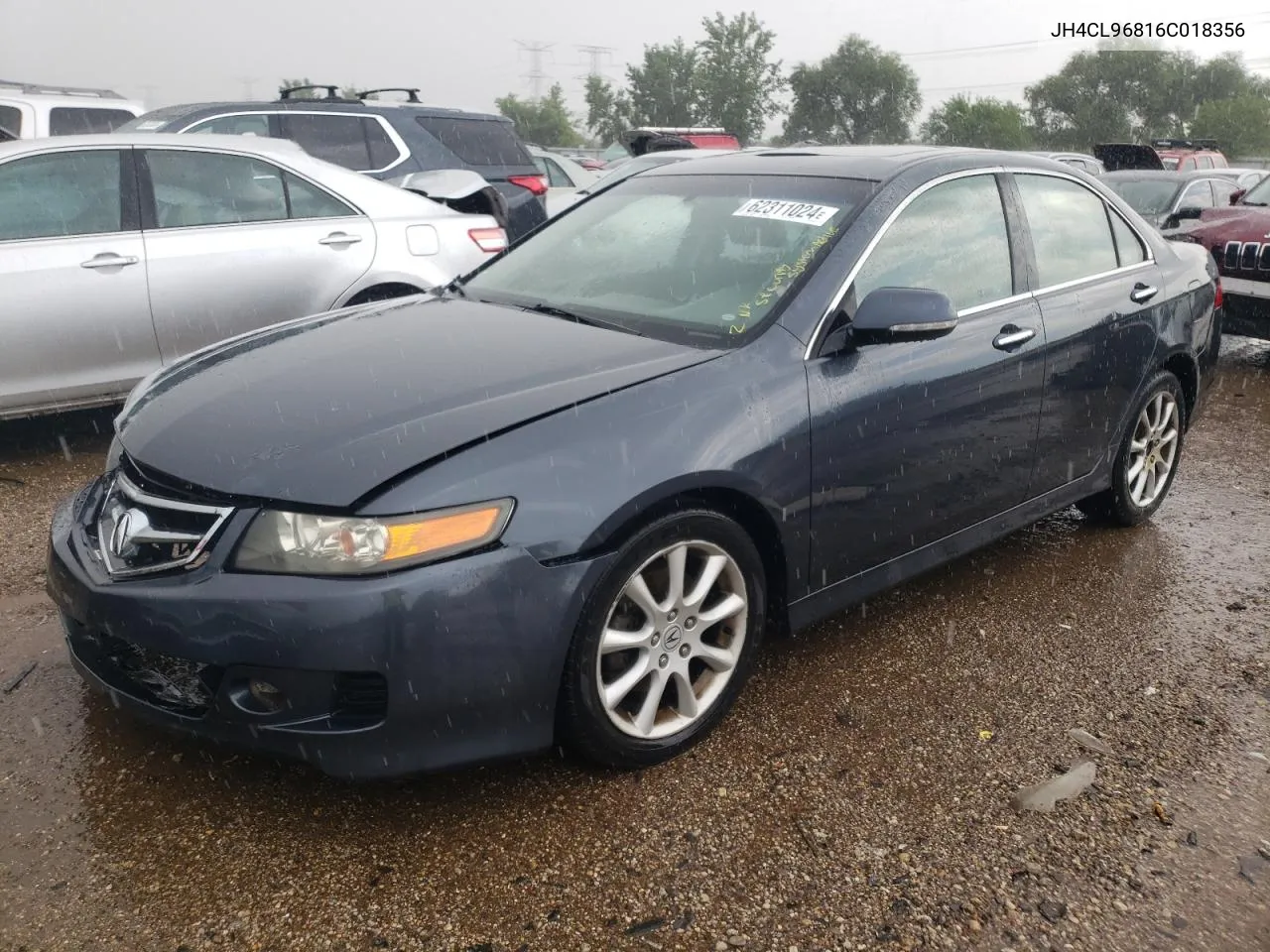 JH4CL96816C018356 2006 Acura Tsx