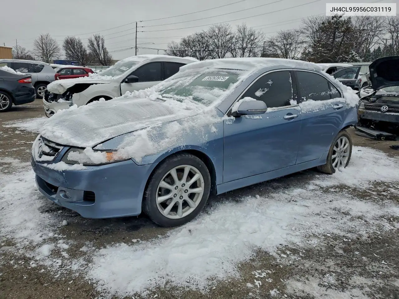 JH4CL95956C031119 2006 Acura Tsx