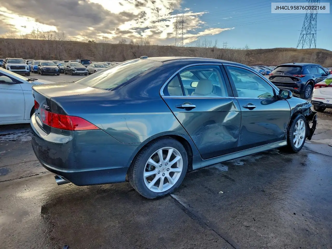 JH4CL95876C022168 2006 Acura Tsx