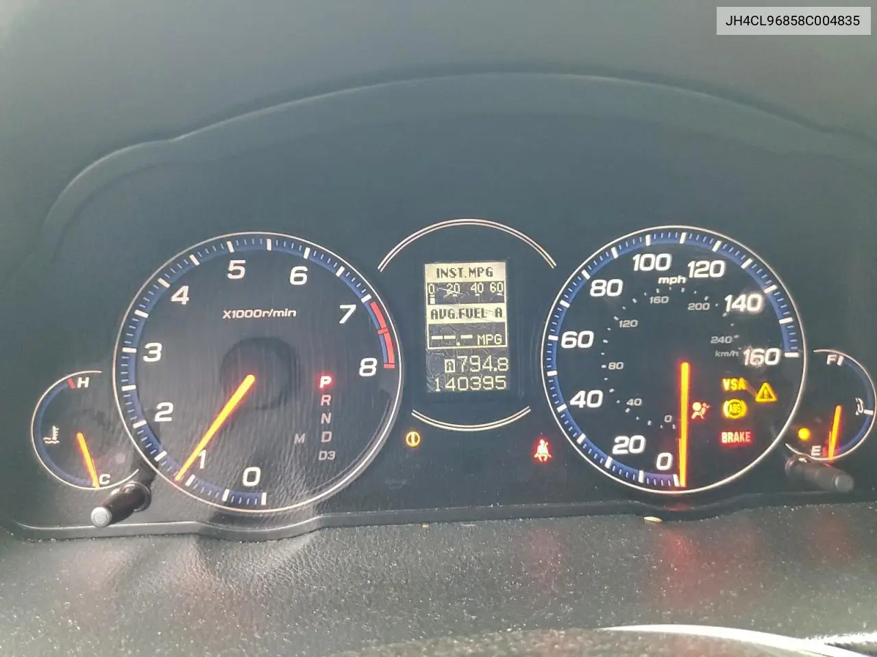 JH4CL96858C004835 2008 Acura Tsx