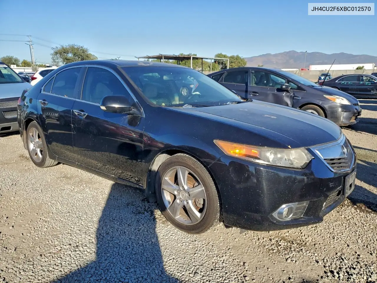 JH4CU2F6XBC012570 2011 Acura Tsx