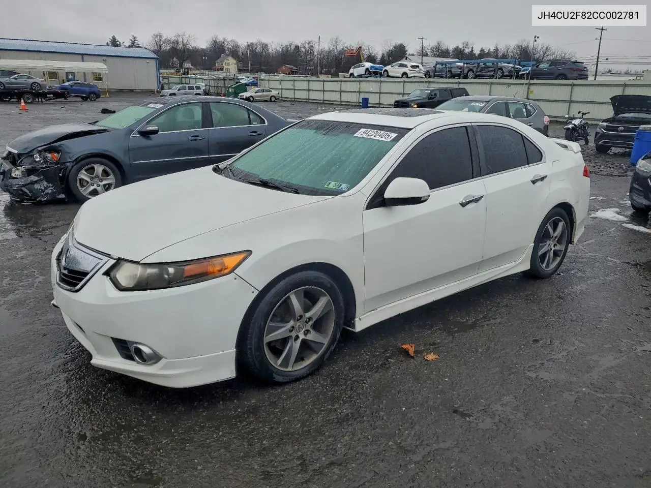 JH4CU2F82CC002781 2012 Acura Tsx Se