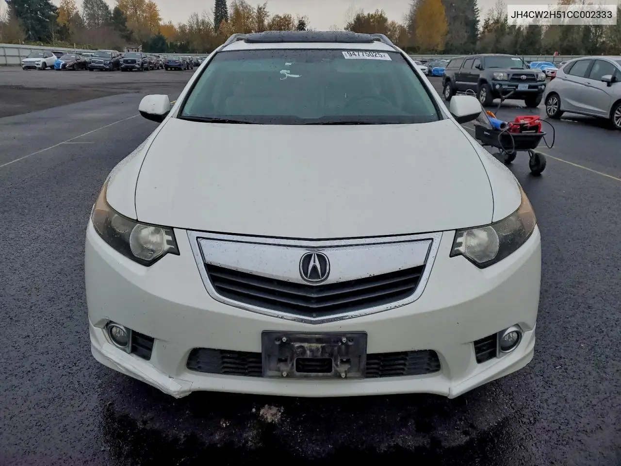 JH4CW2H51CC002333 2012 Acura Tsx