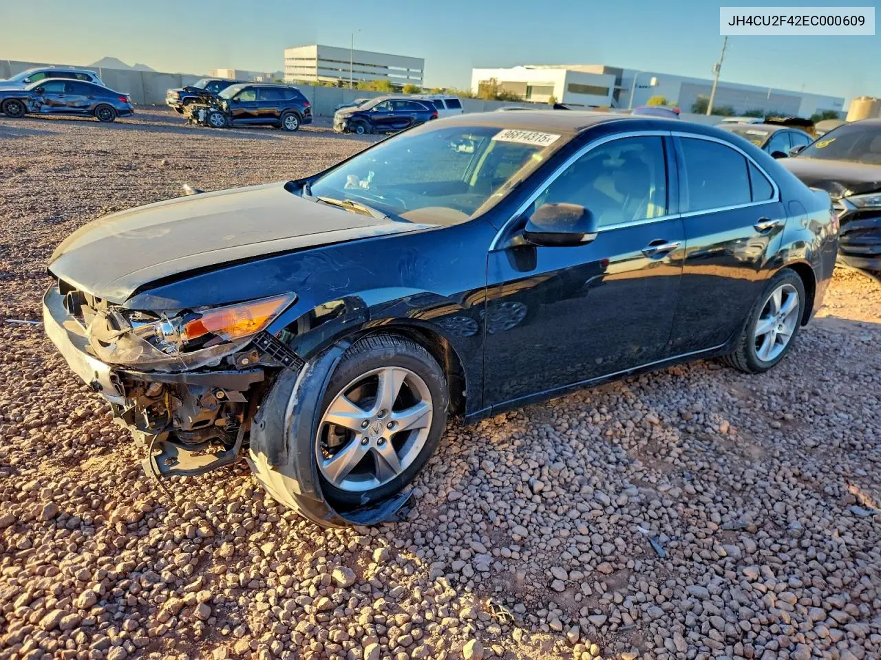 JH4CU2F42EC000609 2014 Acura Tsx