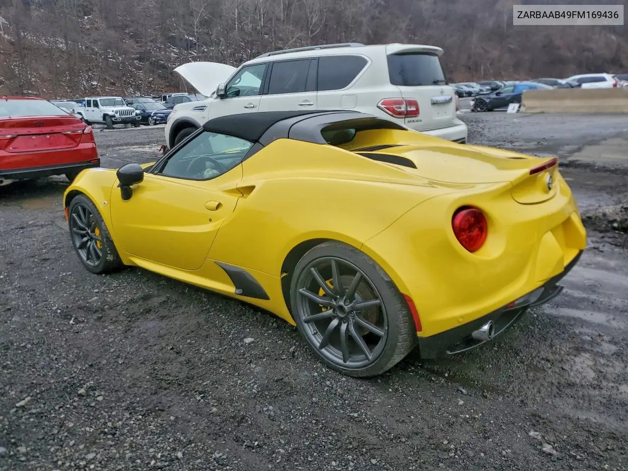 ZARBAAB49FM169436 2015 Alfa Romeo 4C Spider