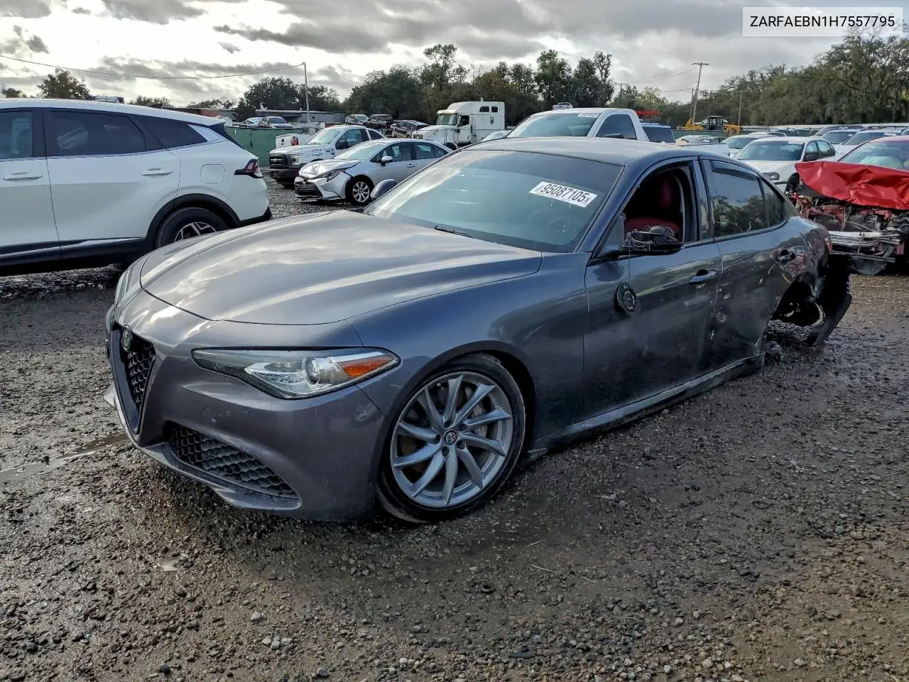 ZARFAEBN1H7557795 2017 Alfa Romeo Giulia