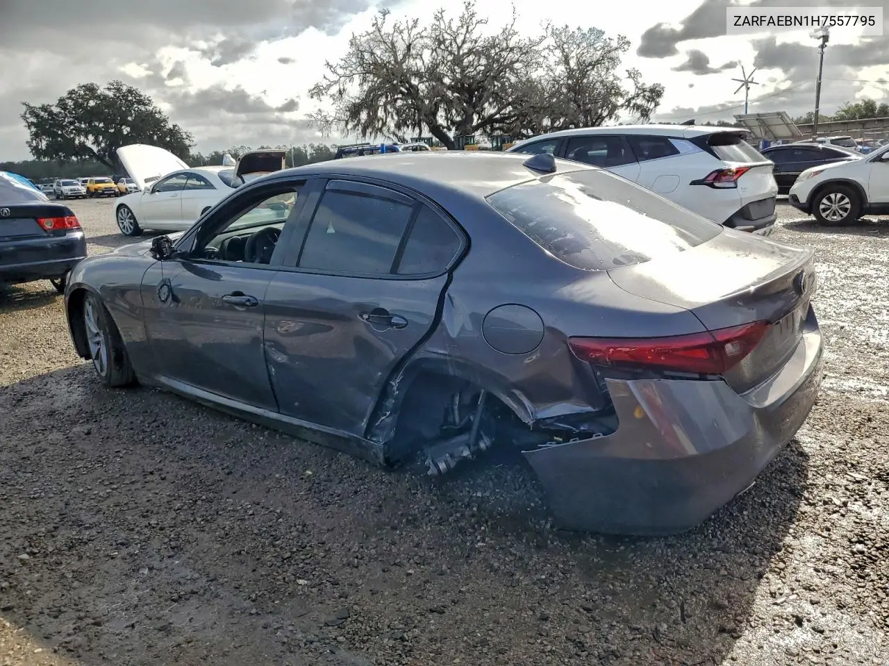 ZARFAEBN1H7557795 2017 Alfa Romeo Giulia