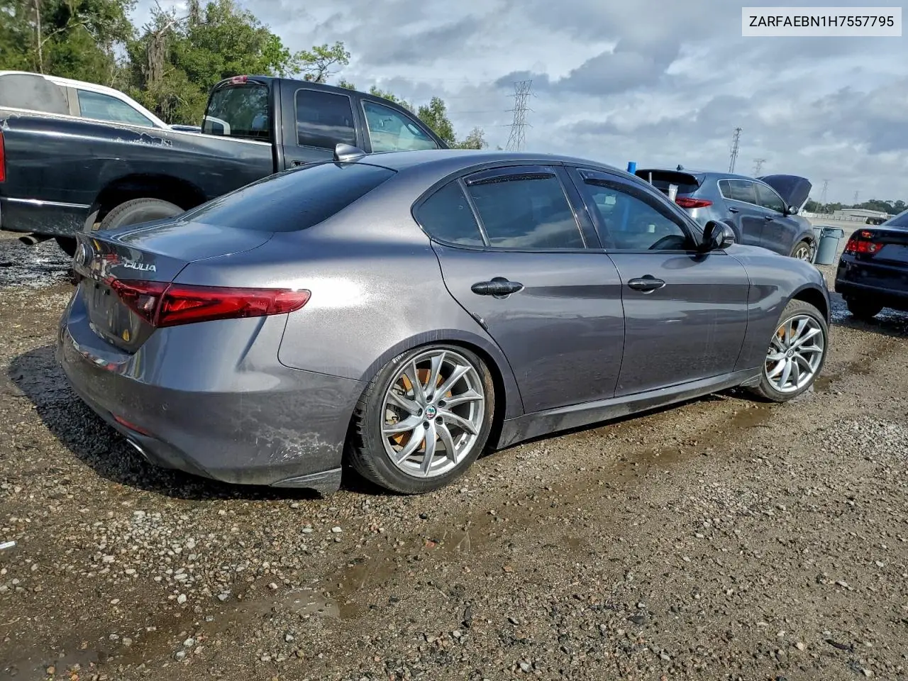 ZARFAEBN1H7557795 2017 Alfa Romeo Giulia