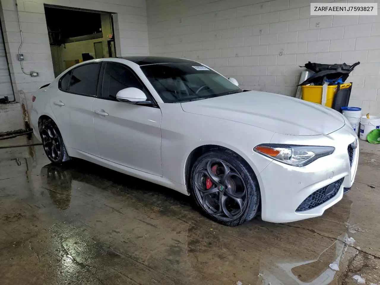 ZARFAEEN1J7593827 2018 Alfa Romeo Giulia Ti Q4