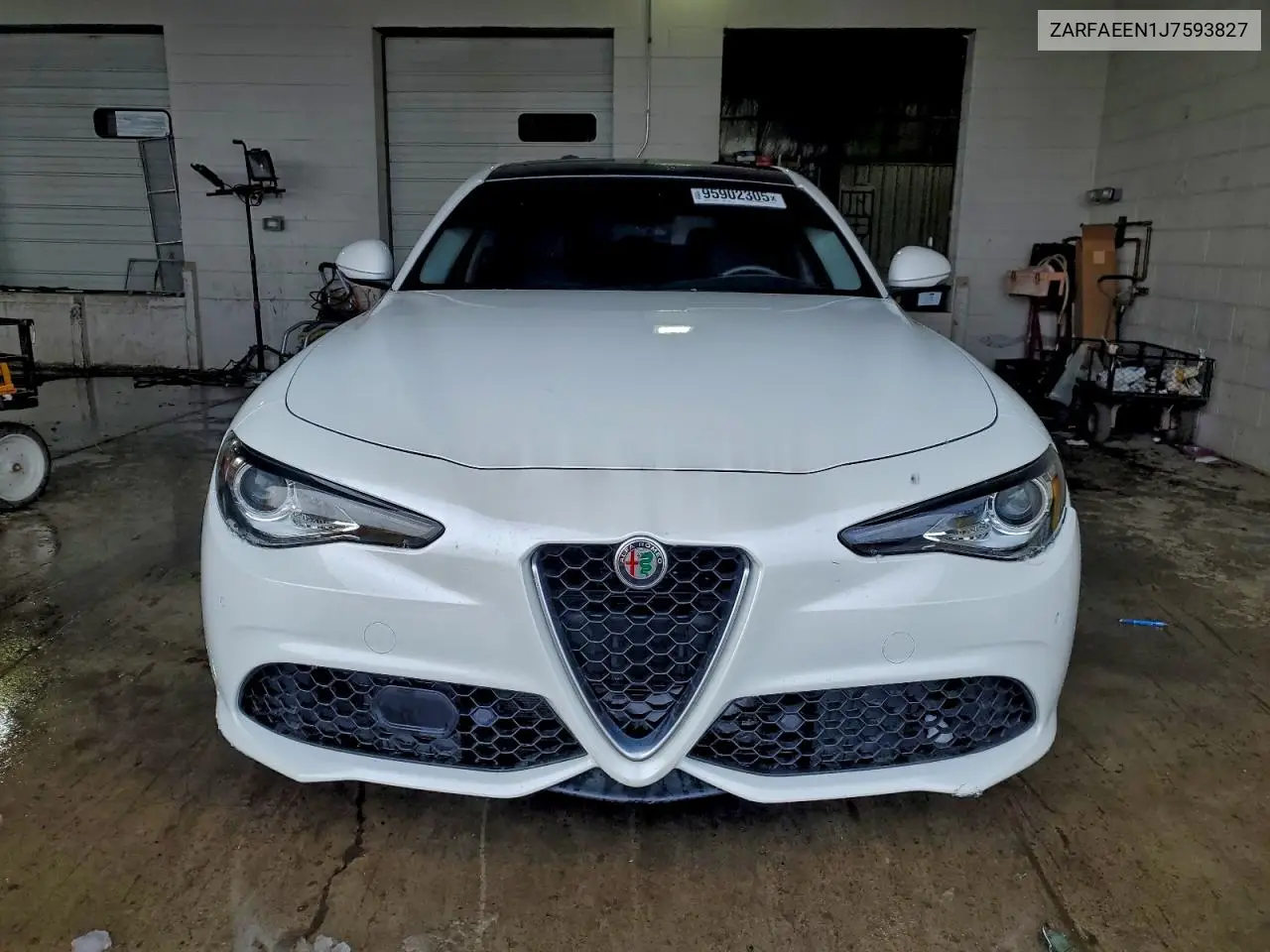 ZARFAEEN1J7593827 2018 Alfa Romeo Giulia Ti Q4