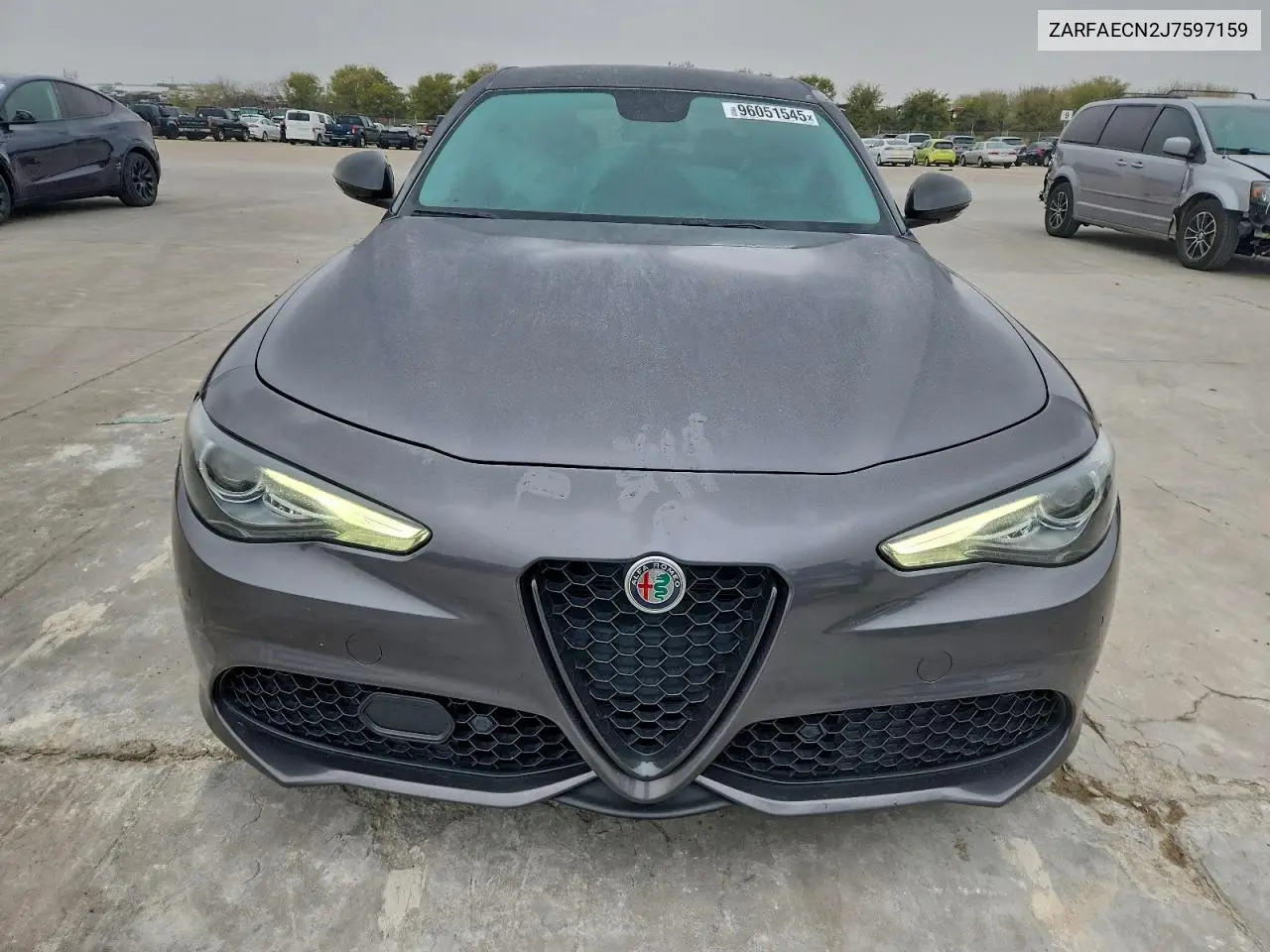 ZARFAECN2J7597159 2018 Alfa Romeo Giulia Ti