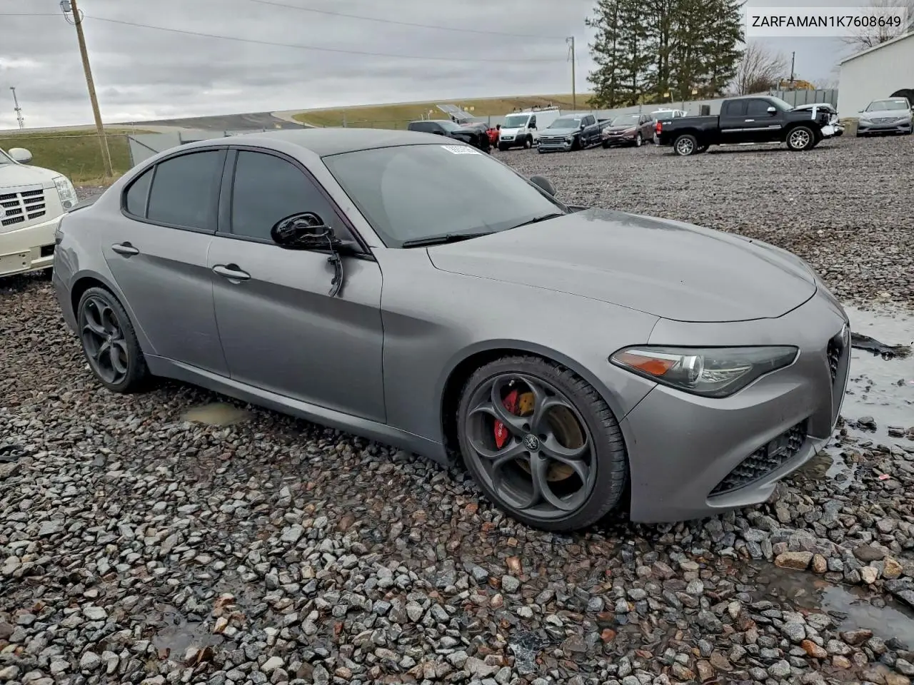 ZARFAMAN1K7608649 2019 Alfa Romeo Giulia