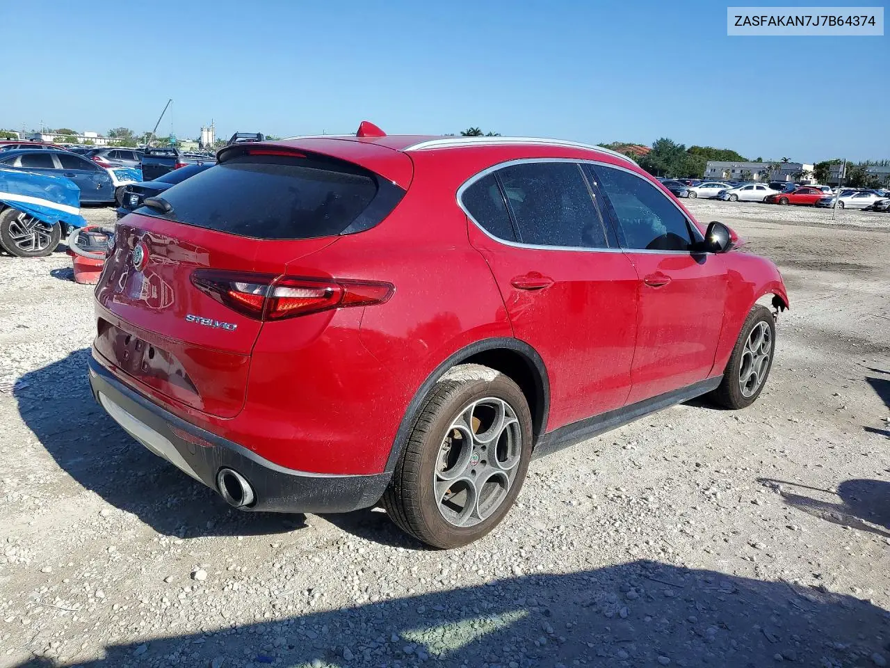 ZASFAKAN7J7B64374 2018 Alfa Romeo Stelvio