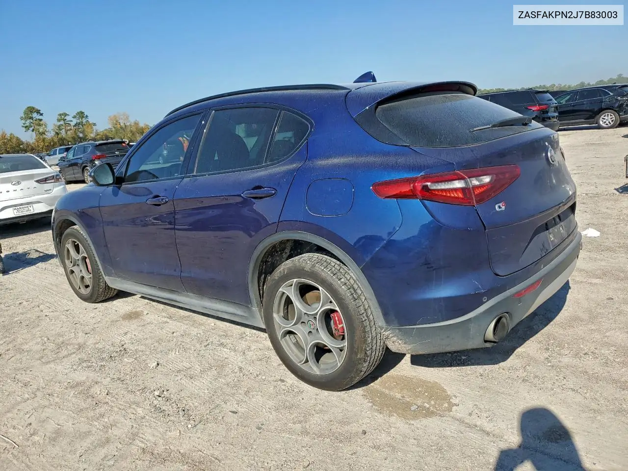 ZASFAKPN2J7B83003 2018 Alfa Romeo Stelvio Sport