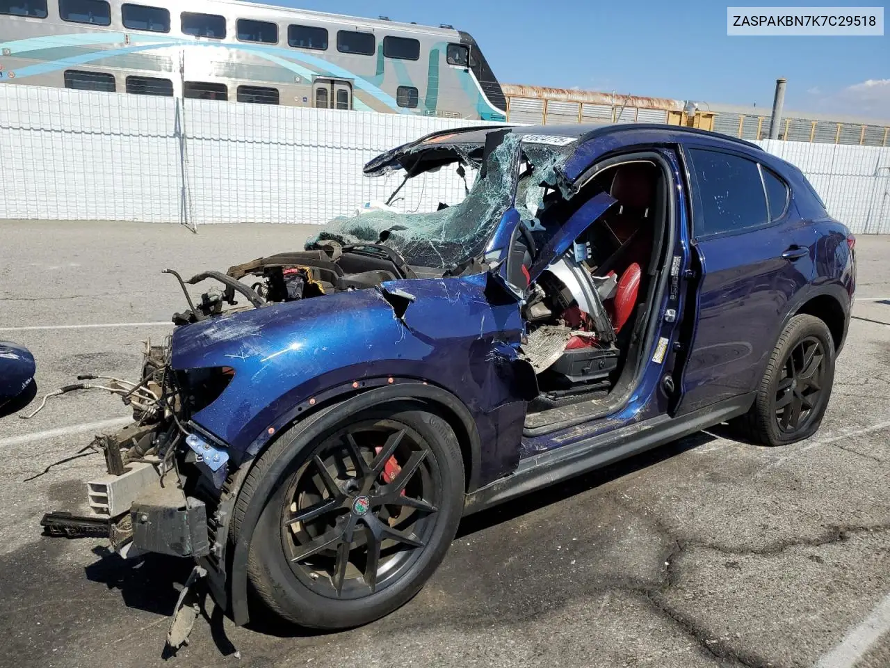 ZASPAKBN7K7C29518 2019 Alfa Romeo Stelvio Ti