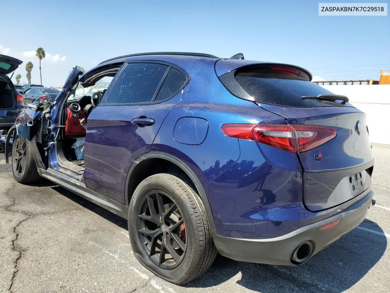 ZASPAKBN7K7C29518 2019 Alfa Romeo Stelvio Ti