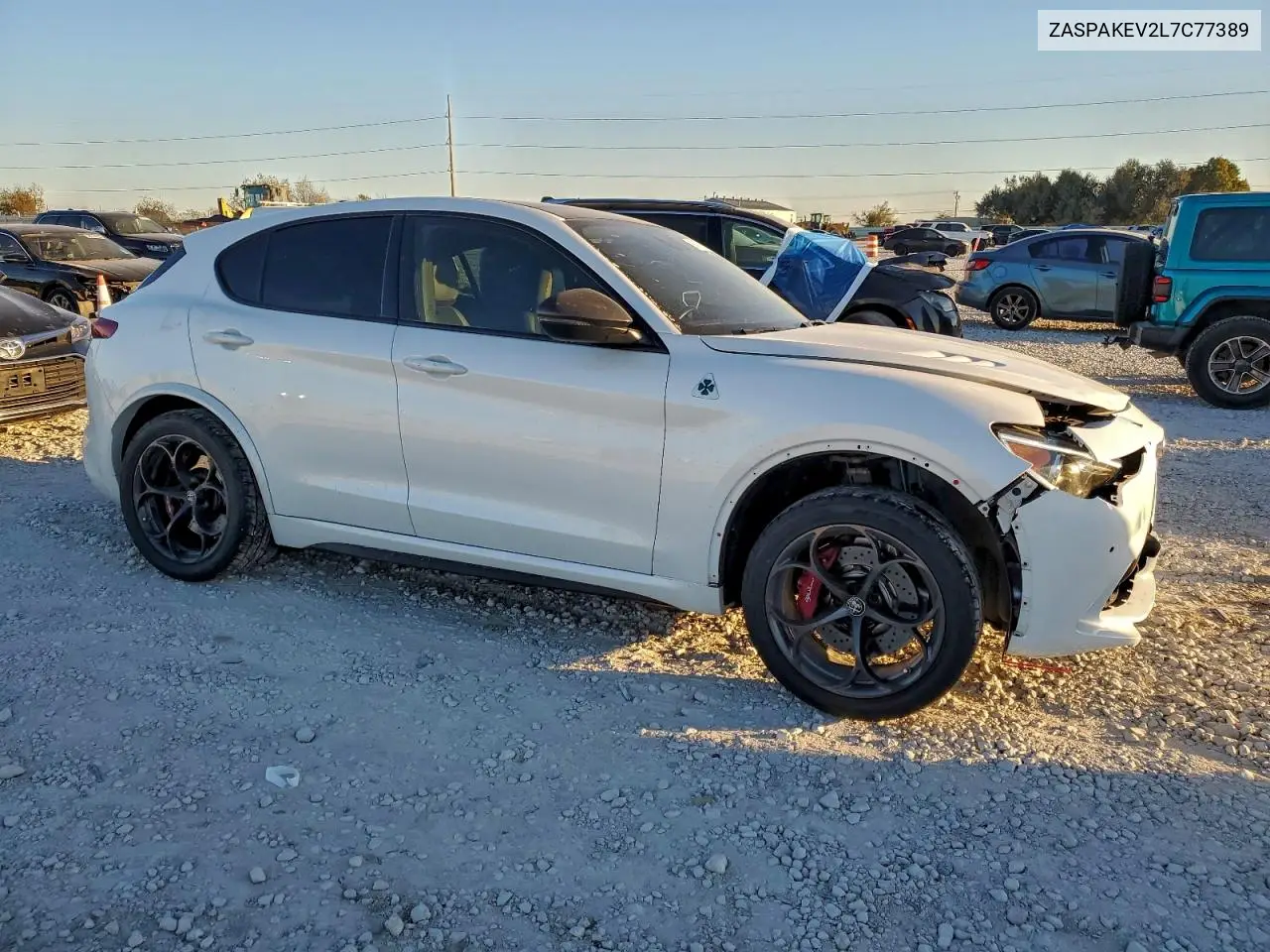 ZASPAKEV2L7C77389 2020 Alfa Romeo Stelvio Quadrifoglio