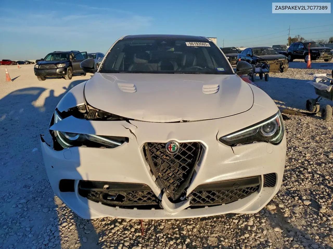 ZASPAKEV2L7C77389 2020 Alfa Romeo Stelvio Quadrifoglio