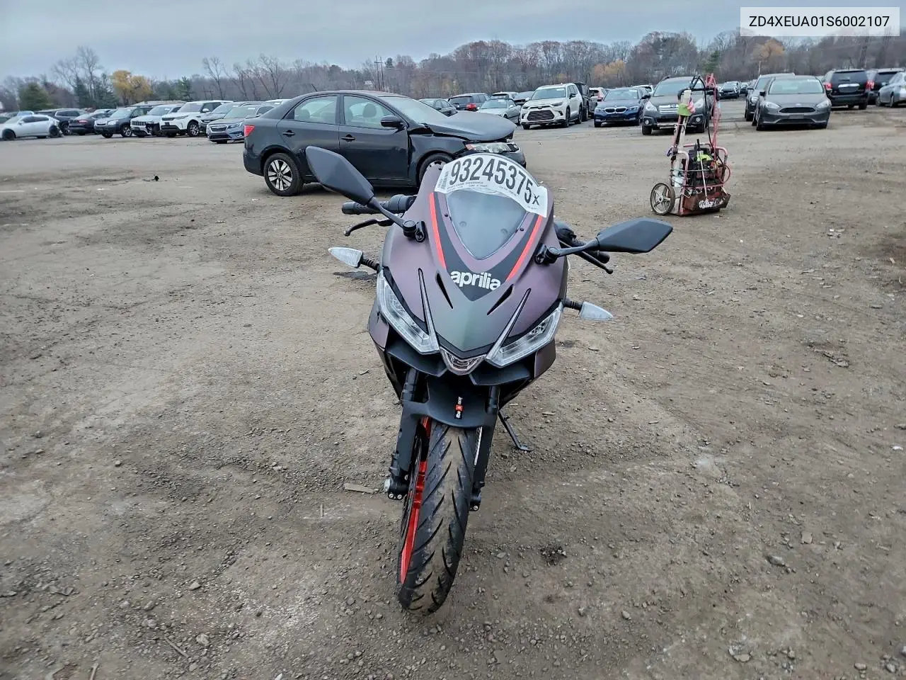ZD4XEUA01S6002107 2025 Aprilia Rs 457