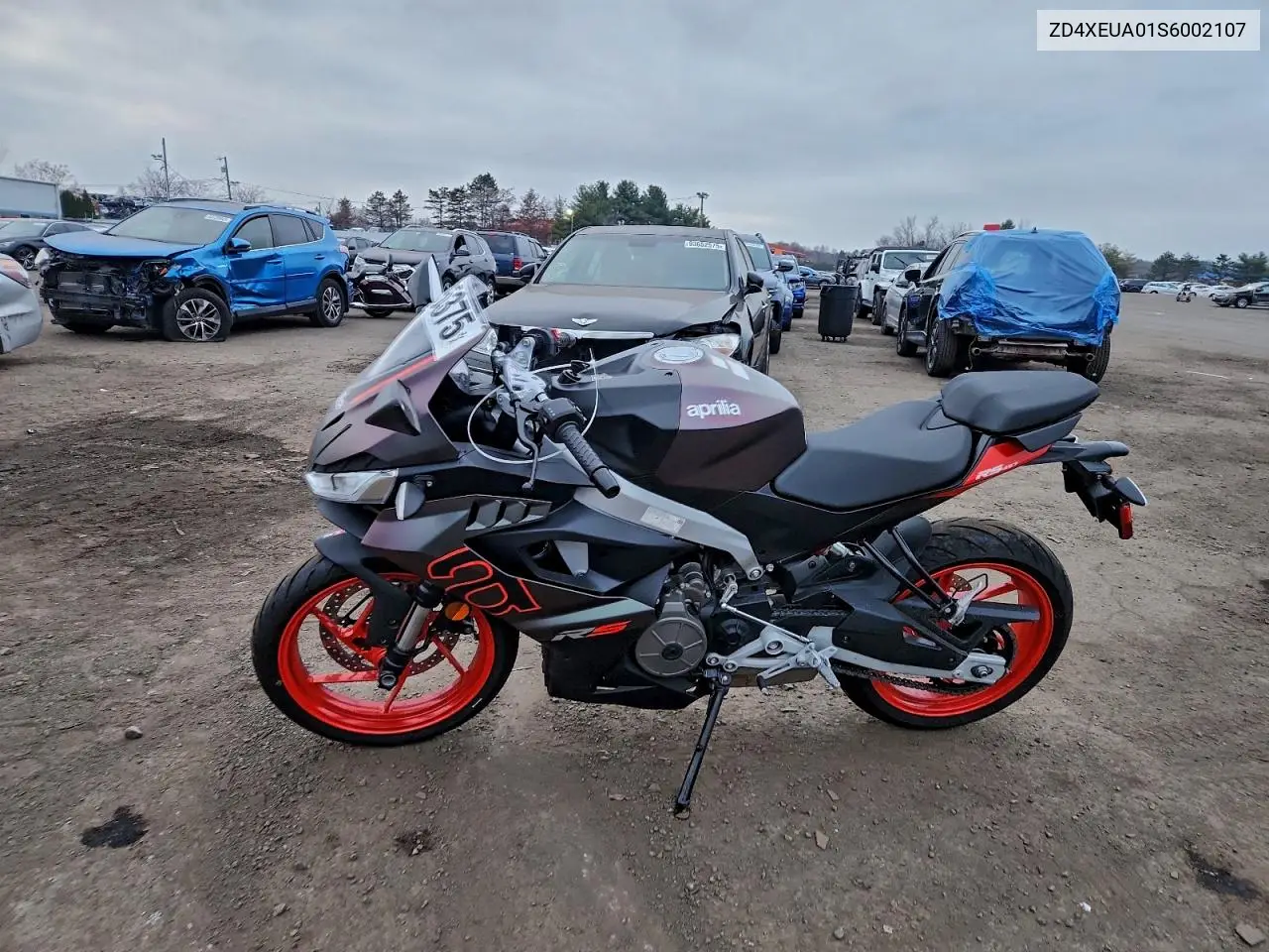 ZD4XEUA01S6002107 2025 Aprilia Rs 457