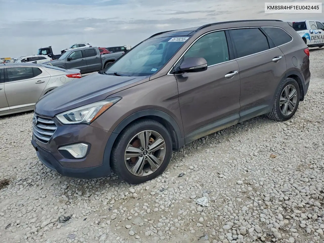 KM8SR4HF1EU042445 2014 Hyundai Santa Fe Gls