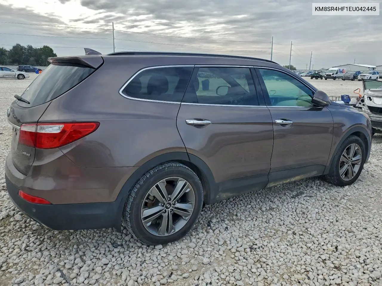 KM8SR4HF1EU042445 2014 Hyundai Santa Fe Gls