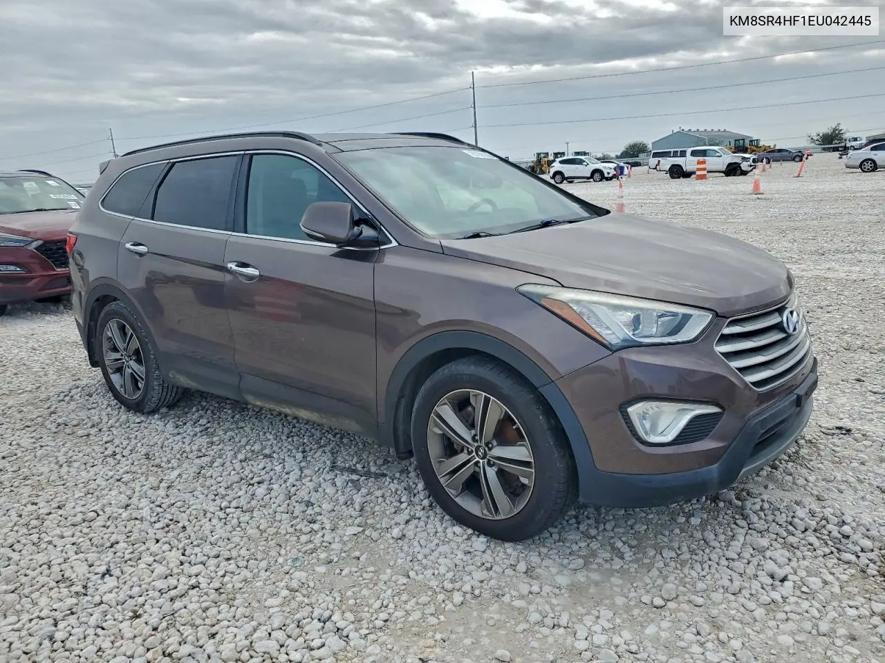 KM8SR4HF1EU042445 2014 Hyundai Santa Fe Gls