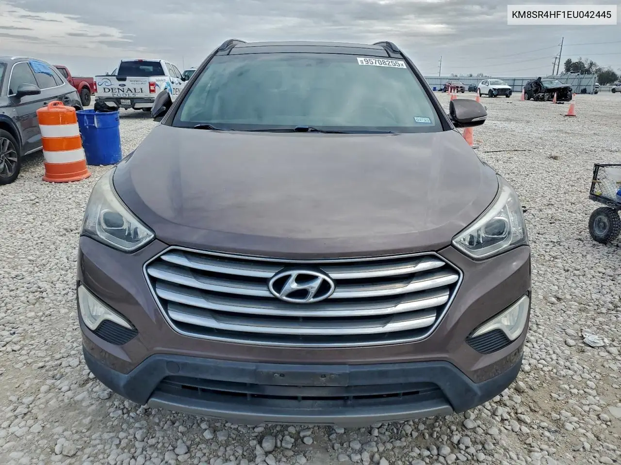 KM8SR4HF1EU042445 2014 Hyundai Santa Fe Gls