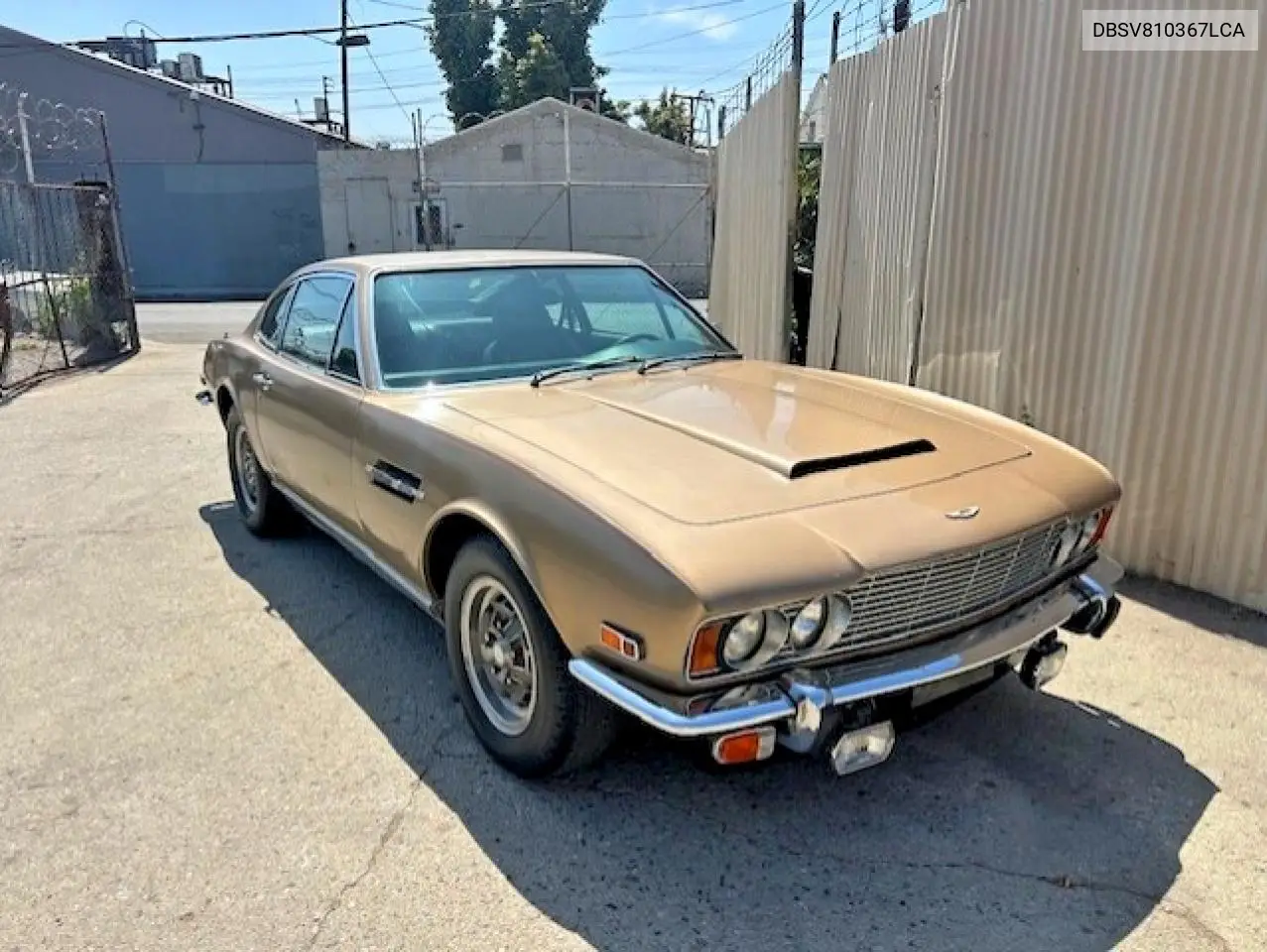 DBSV810367LCA 1972 Aston Martin Dbs