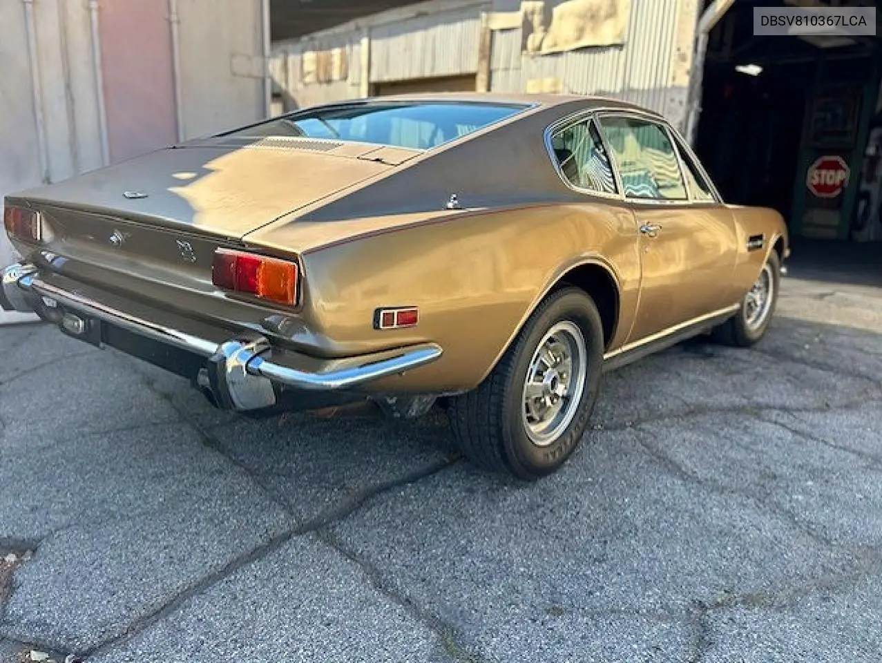 DBSV810367LCA 1972 Aston Martin Dbs