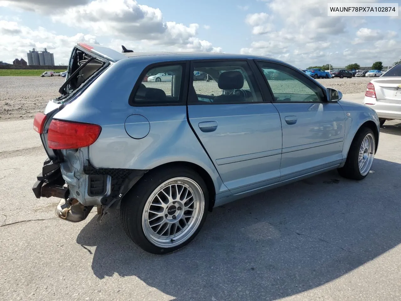 WAUNF78PX7A102874 2007 Audi A3 2.0 Premium