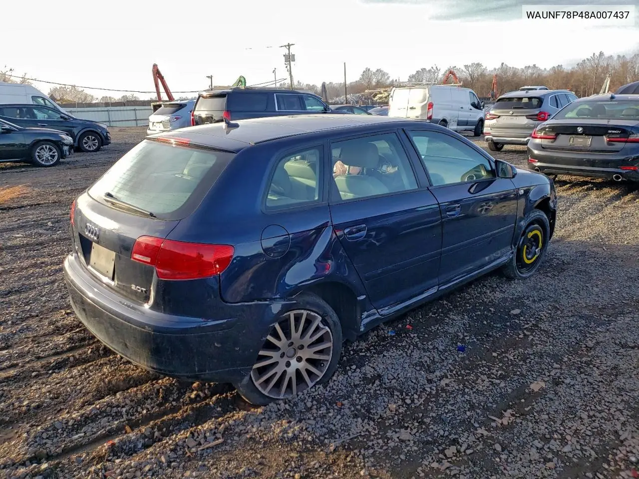 WAUNF78P48A007437 2008 Audi A3 2.0 Premium